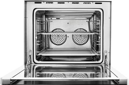 KWS CO-3 1600W Half Size Commercial Countertop Convection Oven, 2 Cu. Ft. - 120V, 4-Tier Toaster w/Front Glass Door, Electric Baking Oven
