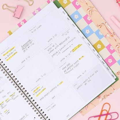 Blue Sky 2026-2027 Weekly & Monthly Academic Planner, 8.5"x11", Coreen