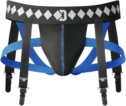 Diamond MMA Hockey Garter Belt - Shift-Proof Groin Protection for Hockey Players & Goalies