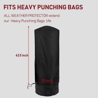 Freestanding Punching Bag Cover Outdoor Waterproof Protective Cover for Boxing Bag