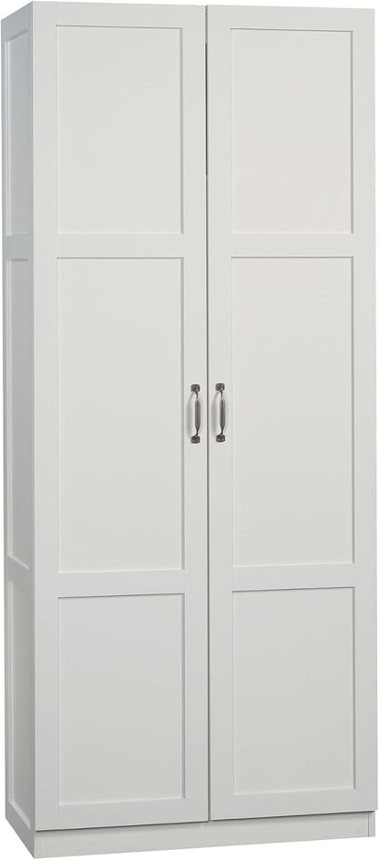 Sauder Select Storage Cabinet/ Pantry cabinets, White finish