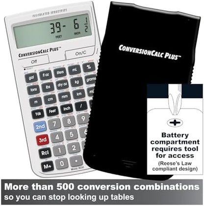 Calculated Industries 8030 ConversionCalc Plus Conversion Calculator