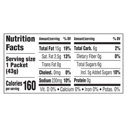 Hellmann's Classics French Salad Dressing Portion Control Sachets Gluten Free, No Artificial Flavors or High Fructose Corn Syrup, Colors from Natural Sources, 1.5 oz, Pack of 102