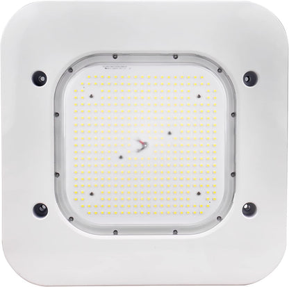 OSTEK LED Gas Station Canopy Light, 150W Carport Ceiling Light 5700K, Outdoor Rated (600W HID/HPS Equivalent), 90-277V IP65 DLC & UL Listed