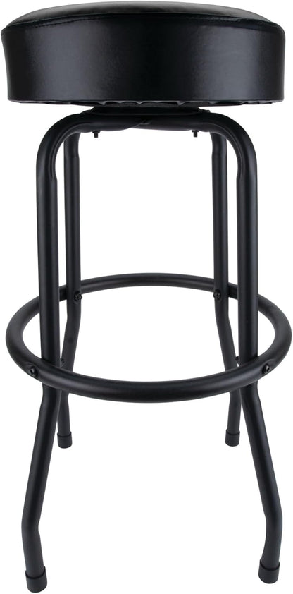 Performance Tool W85010 Swivel Seat Bar Stool for Mechanic Garages and Workshops, Black, 0.6x9.8x5.8-Inches