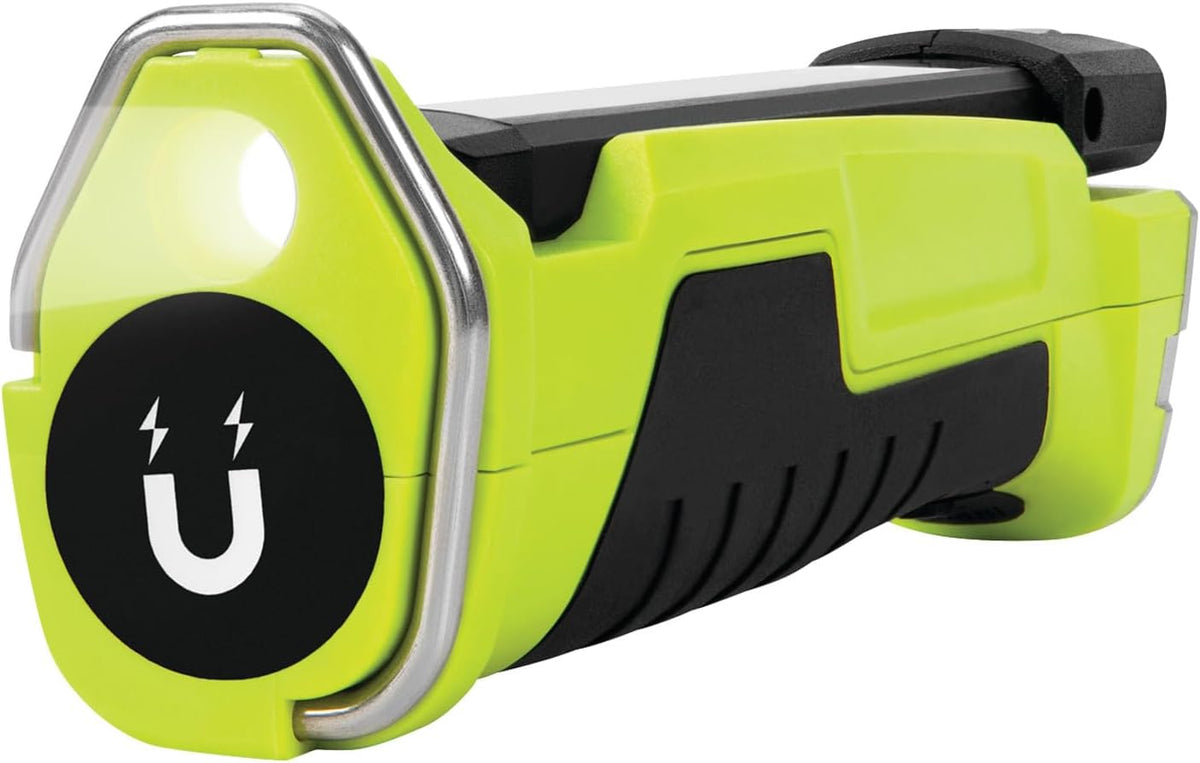 Performance Tool W2670 Double Sided Pivoting Light Bar with 800+ Lumens, Magnetic Base and Rechargeable Battery for Hands-Free Use in Confined Areas
