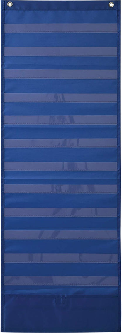 Carson Dellosa Daily Schedule Pocket Chart―Clock, Time, Subjects Scheduling Planner With Dry-Erase Cards, Classroom or Homeschool Learning (37.5" x 30")