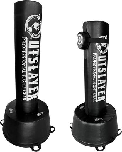 New Free Standing Max Punching Bag – Heavy Duty Foam-Based Bag with Soft Base for Boxing, Kickboxing, MMA, Drills & Cardio