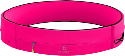 FlipBelt Zipper Running Belt, Waist Pack for Fitness and Running, US Company