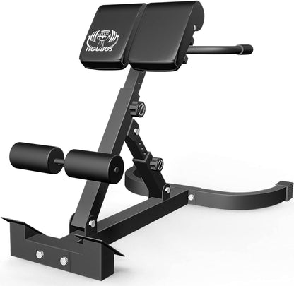 Hyper Back Extension Roman Chair – Multi-Functional Bench for Full All-in-One Body Workout Adjustable Ab Sit up Bench Decline Bench Flat Bench