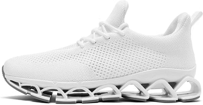 Men's Running Shoes Blade Tennis Walking Fashion Sneakers Breathable Non Slip Gym Sports Work Trainers