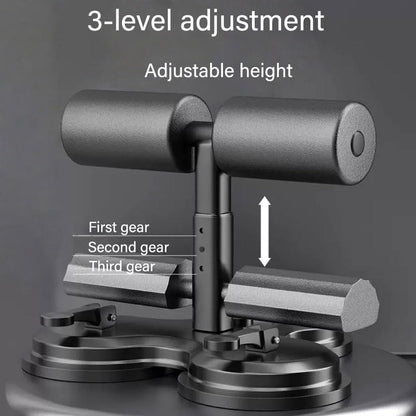 Ab Training Auxiliary Device, 2025 Upgrade 3 Suction Cups, Sit Up Machine, Multi-functional Adjustable Ab Trainer Equipment, Ab Workout Equipment for Home & Gym