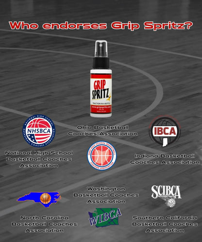 Basketball Shoe Grip Spray - Improve Sole Traction & Court Grip - Rejuvenate & Elongate Sneaker Life - Anti Slip Grip & Performance Enhancer - Basketball Accessory