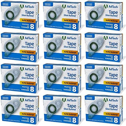 AdTech 05674 Permanent Crafter's Tape Refills, case pack of 12