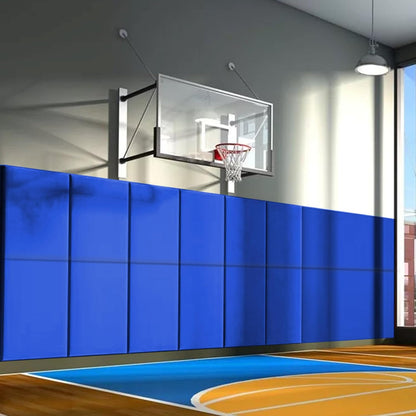 PROGOAL 60"/72" High Gym Wall Padding 2"/4" Thick Foam Basketball Court Wall Mount Protector for Garage Taekwondo Babyroom - Durable Waterproof Anti-Cushion