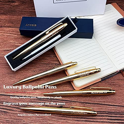 Personalized Ballpoint Pens - Gift Pens Engraved with Your Name on the pens