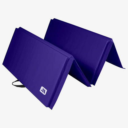 We Sell Mats - 4 ft x 8 ft x 2 in Personal Fitness & Exercise Mat for Home Workout - Lightweight and Folds for Carrying – All Purpose Home Gym Mat – Thick Mat for Yoga, Pilates, Stretches, and Floor Exercises