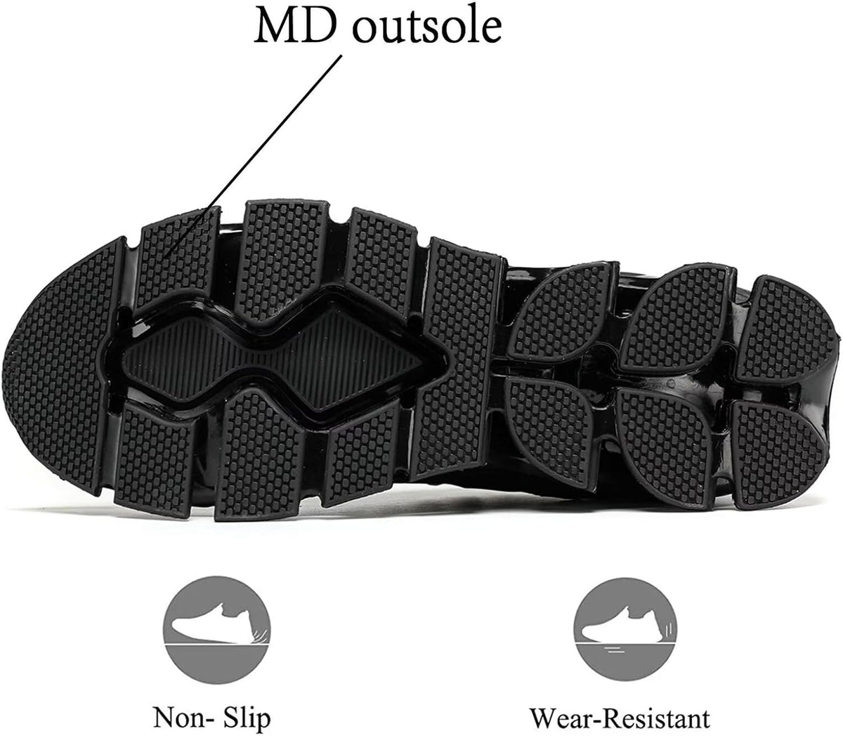 Vooncosir Men's Fashion Sneakers Breathable Mesh Running Shoes Blade Non Slip Soft Sole Casual Athletic Walking Shoes