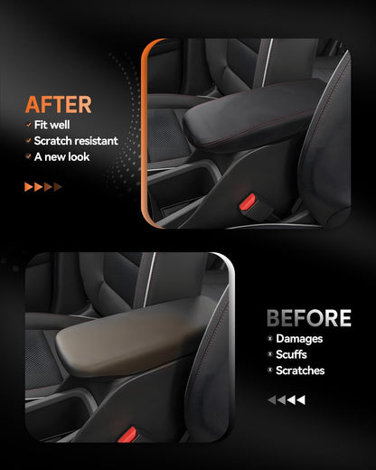 CDEFG for Chevrolet Trailblazer 2021-2025 2026 Center Console Cover Armrest Box Cover for Chevy Trailblazer (LS, LT, Activ, RS) 2021 2022 2023 2024 2025 2026 Accessories Arm Rest Protector