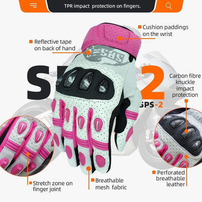 Seibertron SPS Series Touchscreen Motorcycle Motocross BMX ATV MTB Bicycle Cycling Full or Half Finger Gloves Adult and Youth