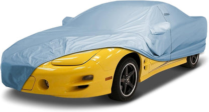 iCarCover Premium Car Cover for 1982-2002 Pontiac Firebird Heavy Duty Waterproof All-Weather Automobiles Custom Fit Indoor Outdoor UV Snow Protection Covers with Straps and Bag