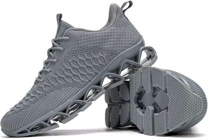 Men's Slip on Walking Running Shoes Blade Tennis Casual Fashion Sneakers Comfort Non Slip Work Sport Athletic Trainer