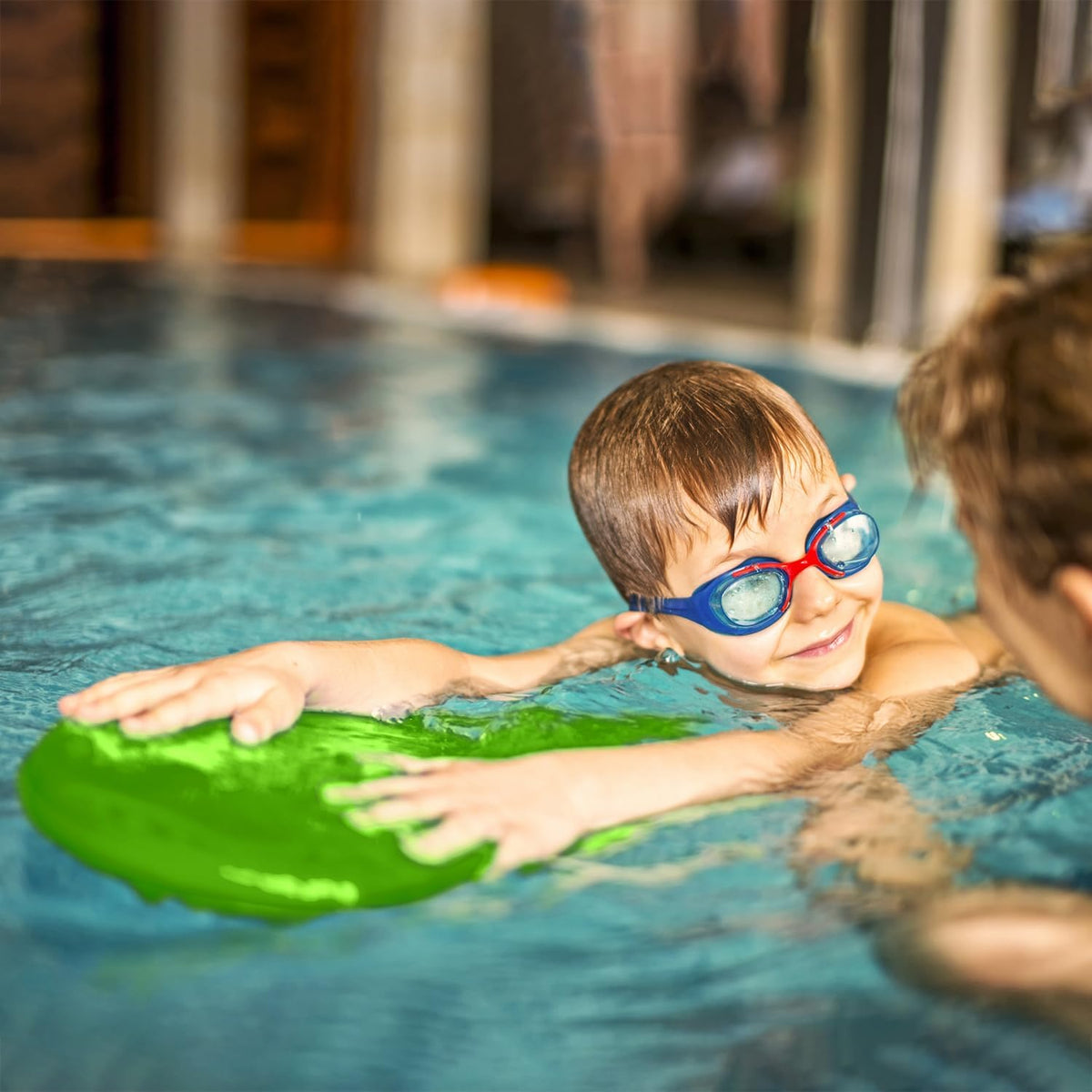 Junior Kickboard Buoy for Youth Children & Toddlers Swimming Aid & Exercise Training Board for Kids to Learn to Swim with Kick Boards in Pool BPA Free