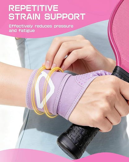 Wrist Brace with Soft-Touch Fabric, Right, M | Compression Wrist Support for Daily Wear, Typing & Work, Adjustable Wrist Wrap for Mild Carpal Tunnel, Tendonitis