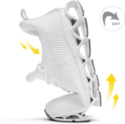 Men's Running Shoes Blade Tennis Walking Fashion Sneakers Breathable Non Slip Gym Sports Work Trainers