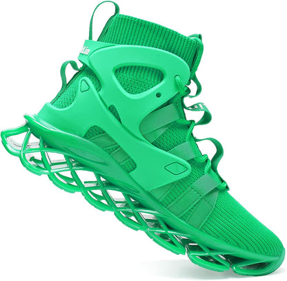 Hello MrLin Men's Running Shoes Non Slip Athletic Tennis Walking Blade Type Sneakers Hip Hop