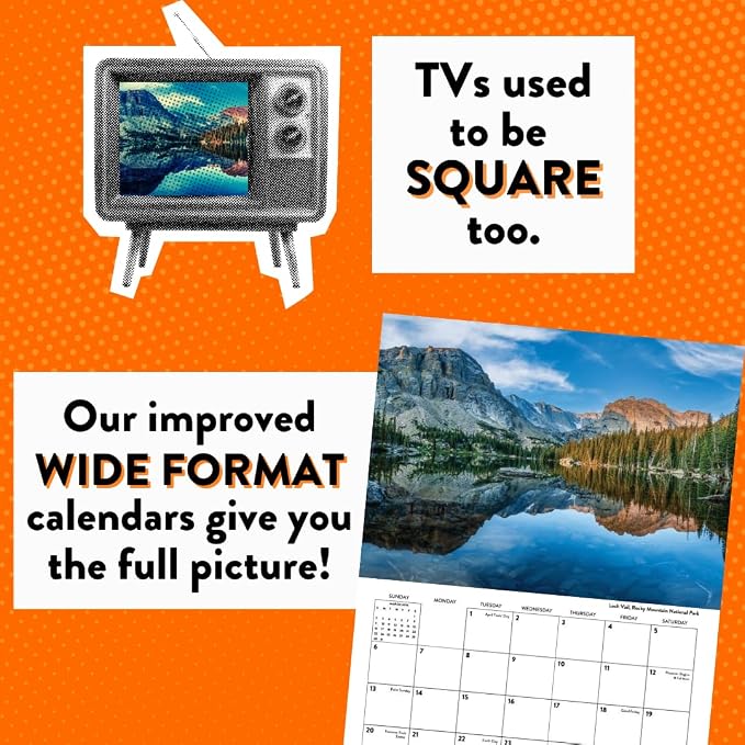 Country Roads Calendar 2027 Wall