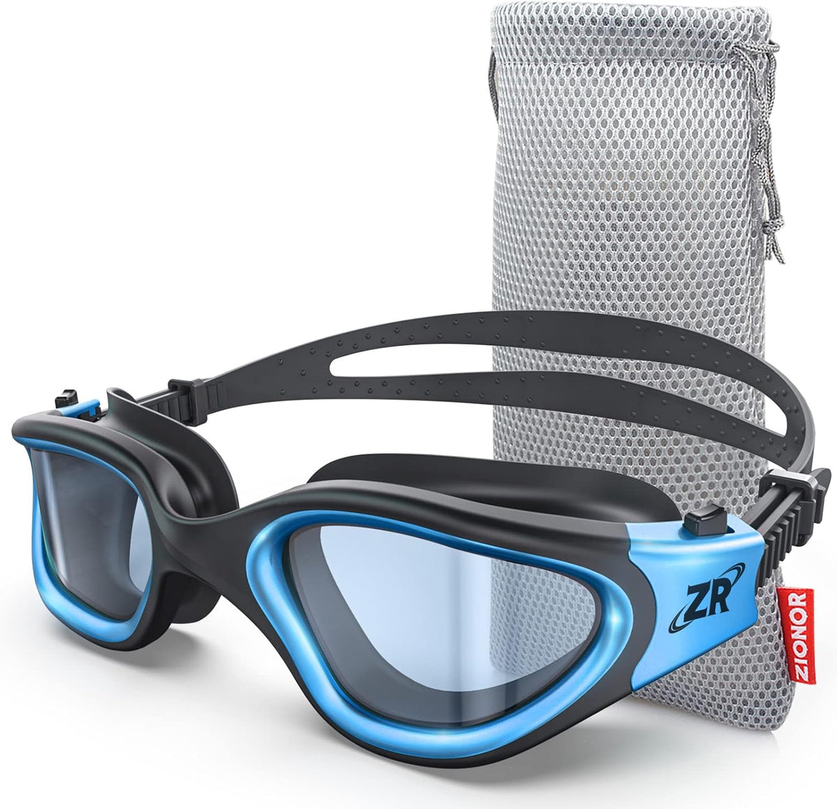 ZIONOR Swim Goggles, G1 MAX Polarized Anti-Fog Swimming Goggles for Men Women