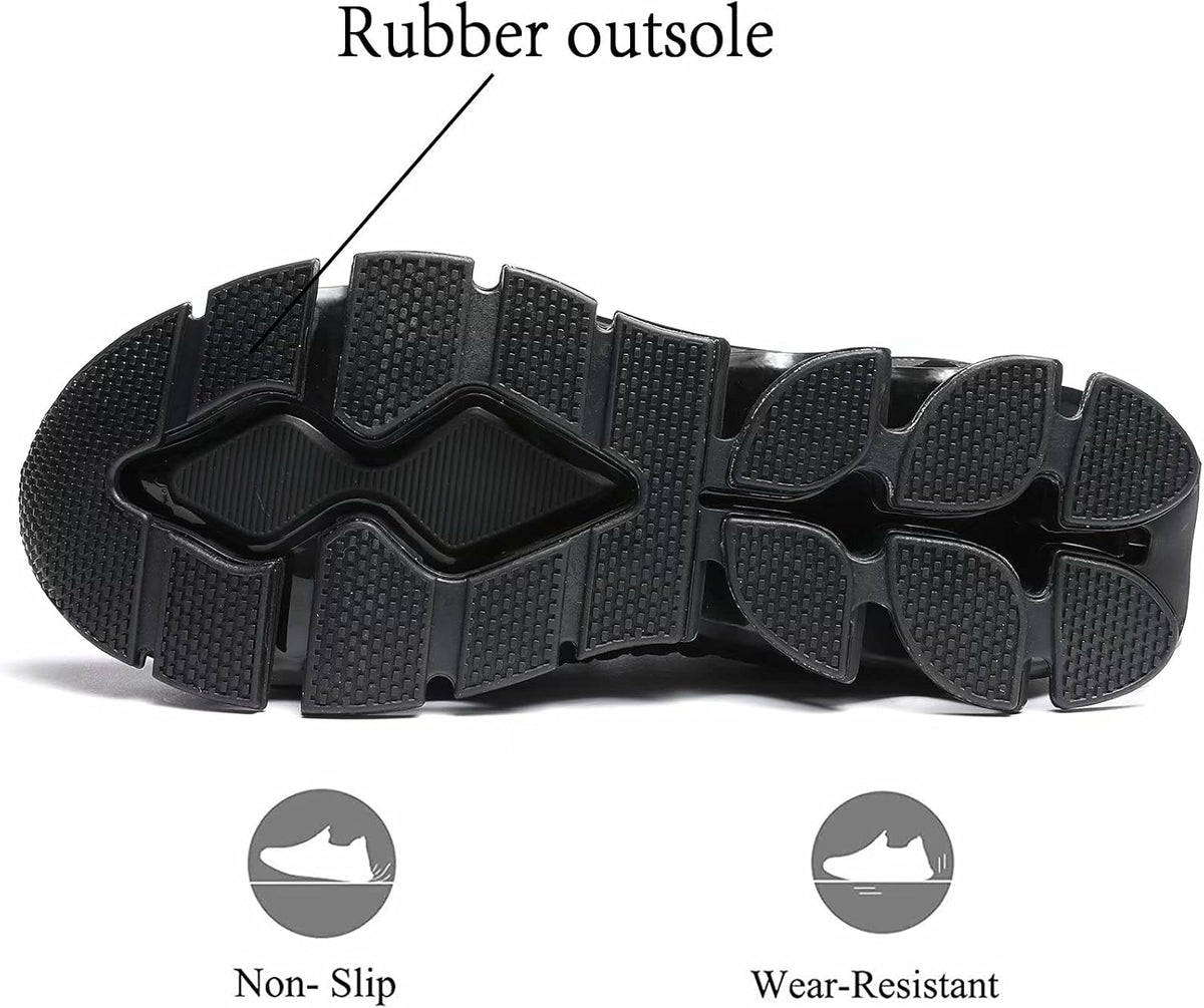 Men's Running Shoes Blade Tennis Walking Fashion Sneakers Breathable Non Slip Gym Sports Work Trainers