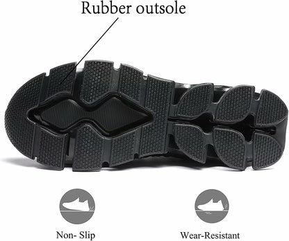 Men's Running Shoes Blade Tennis Walking Fashion Sneakers Breathable Non Slip Gym Sports Work Trainers