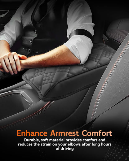 CDEFG for 2025 2026 Nissan Kicks Center Console Cover Armrest Box Cover for Kicks (S, SV, SR) 2025+ Accessories Console Arm Rest Protector Thickened