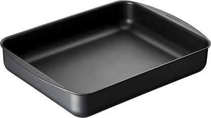 Scanpan Classic 7.5 QT (17 inch x 12.5 inch) Nonstick Roasting Pan – Compatible with Gas and Electric Stovetops, Metal Utensil Safe, Oven Safe to 500°F, Dishwasher Safe
