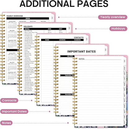 Academic Planner 2026-2027, Jul 2026-Jun 2027 Monthly & Weekly Planner