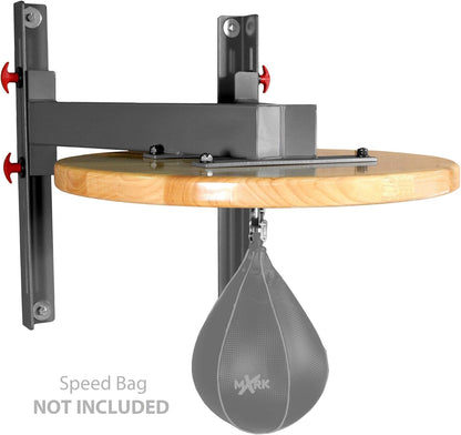 XMARK Professional Speed Bag Platform with Chain Swivel for MMA and Boxing