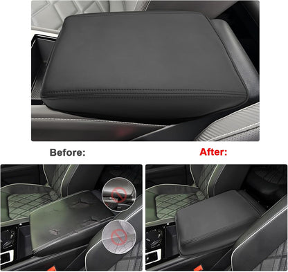 SXCY for 2024 2025 VW Atlas Armrest Cover for Volkswagen Atlas 2024 2025 Console Cover 2025 Atlas Center Console Cover 2024 2025 Atlas SEL Premium R-Line Accessories Middle Console Cover