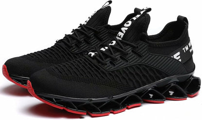 Men's Running Shoes Blade Tennis Walking Fashion Sneakers Breathable Non Slip Gym Sports Work Trainers