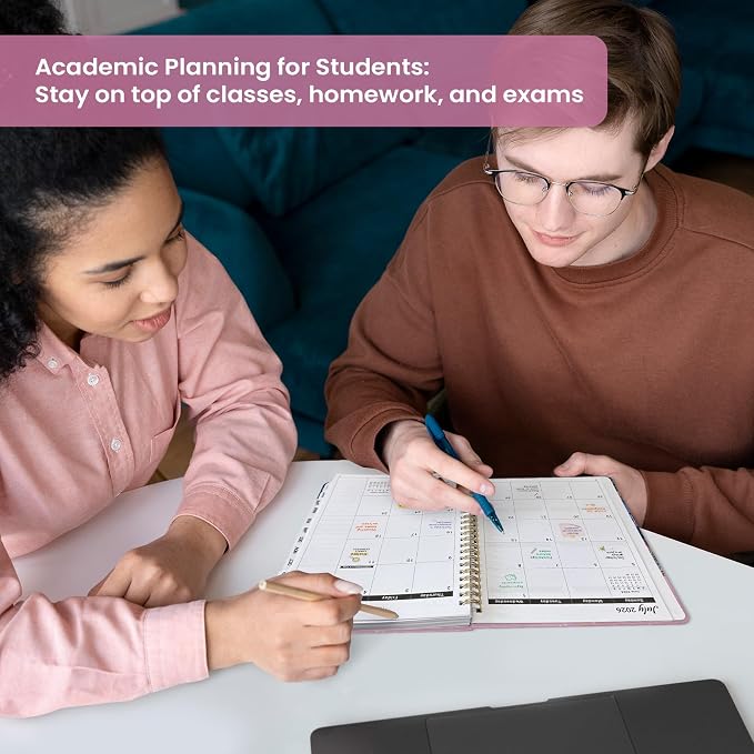 Academic Planner 2026-2027, Jul 2026-Jun 2027 Monthly & Weekly Planner