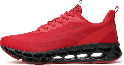 TSIODFO Men Sneakers Fashion Sport Running Athletic Tennis Walking Shoes