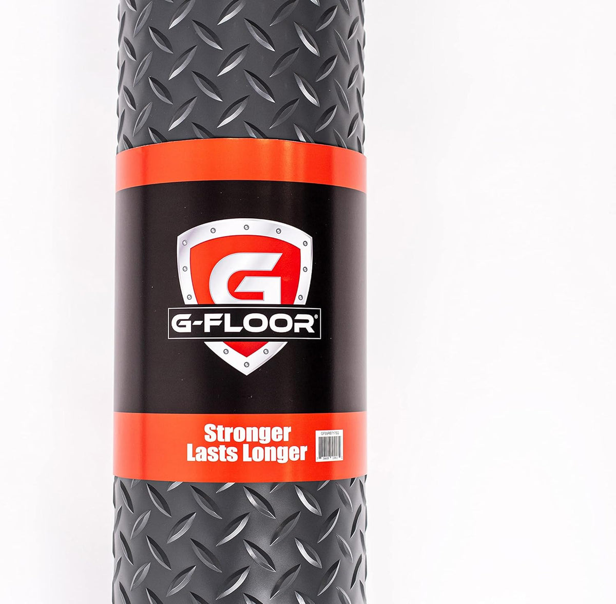 G-Floor Diamond Tread Garage Flooring Mat (8'6" x 22, Slate Grey) - Solid Polyvinyl Construction for Superior Garage Floor Protection