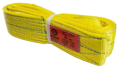 Kennedy Wire Rope & Sling Company 3inches x 8' 2-Ply Twist Eye Polyester Lifting Sling (Various Sizes in Listing) Made in The USA