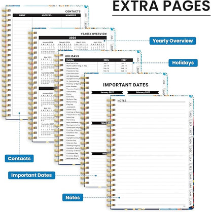 ZOTIA Planner 2026-2027 Weekly & Monthly Calendar Planner Jul 2026-Jun 2027