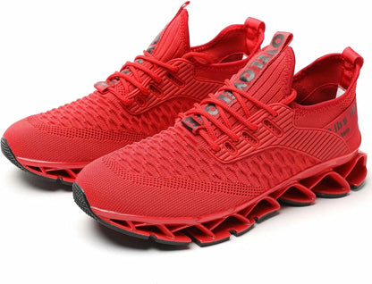 Men's Running Shoes Blade Tennis Walking Fashion Sneakers Breathable Non Slip Gym Sports Work Trainers