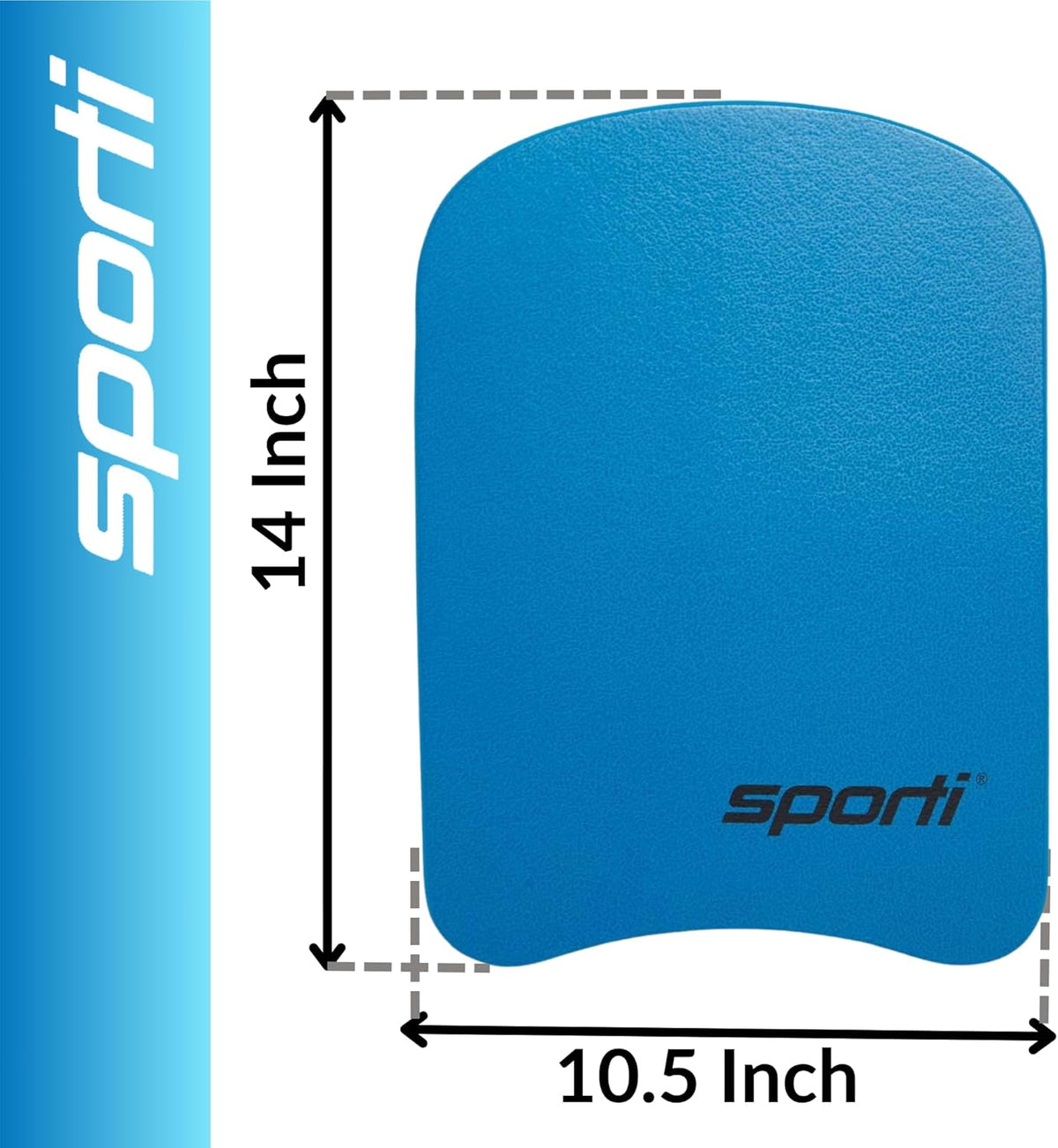 Sporti Kids Kickboard for Swim Training Lesson, Swimming Kickboard for Junior, Water Board for Kids, Swimming Training Aid