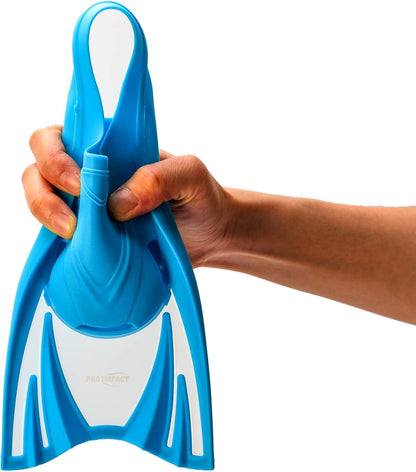 PRO IMPACT Swim Fins for Adults & Kids - Premium Scuba Diving Fins, Snorkeling Flippers for Men & Women - Versatile Swim Training Fins for Lap Swimming, Water Sports & Ocean Adventures