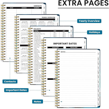 ZOTIA Planner 2026-2027 Weekly & Monthly Calendar Planner Jul 2026-Jun 2027