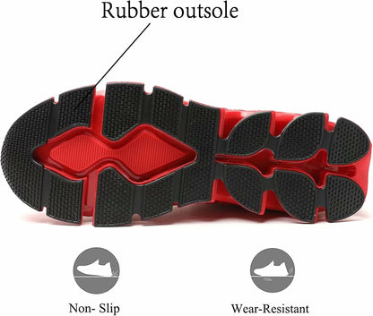 Men's Running Shoes Blade Tennis Walking Fashion Sneakers Breathable Non Slip Gym Sports Work Trainers